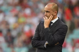 葡萄牙主教练马丁内斯在场边指挥