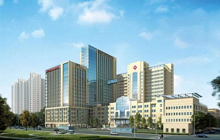 三亚中心医院外观图