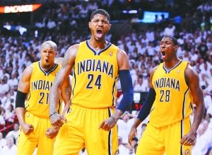 步行者客场先下一城，NBA季后赛上演热血逆袭！