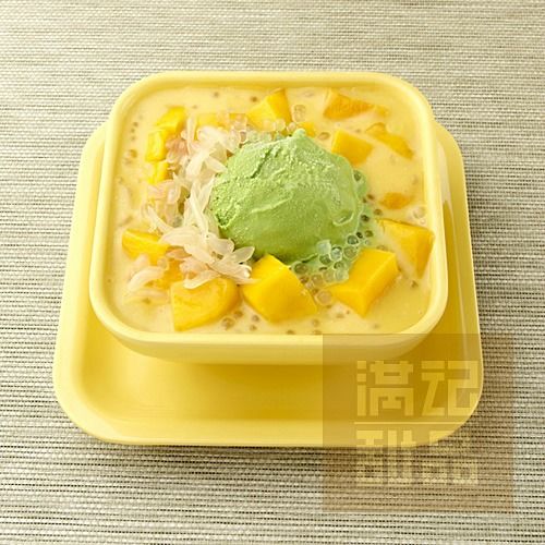 婚宴甜点杨枝甘露与糯米糍