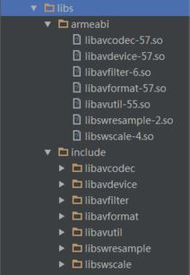 FFmpeg命令行操作界面截图