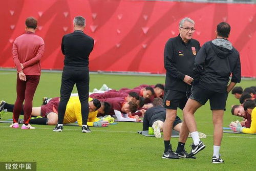 中国男足在印尼训练