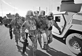 联合国援助车队在苏丹被毁现场