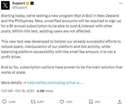 马斯克在X平台发帖抨击特朗普法案