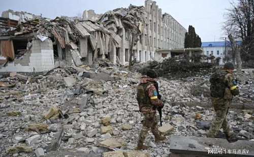 马达西奇公司遭轰炸后的废墟