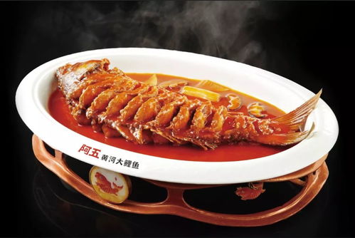 黄河大鲤鱼菜肴特写