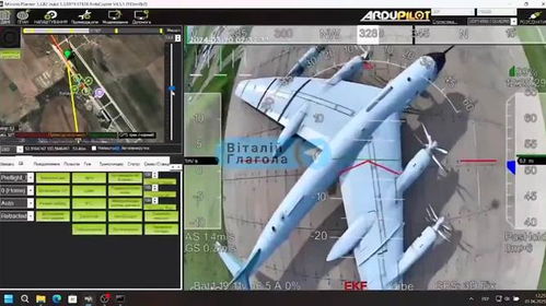 无人机袭击俄机场模拟示意图