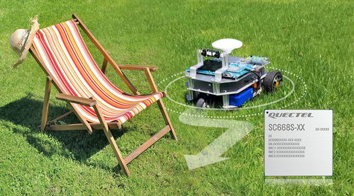 智能割草机在户外工作场景