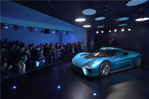 蔚来汽车发布会现场