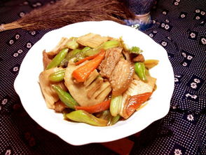 春笋炒肉成品展示