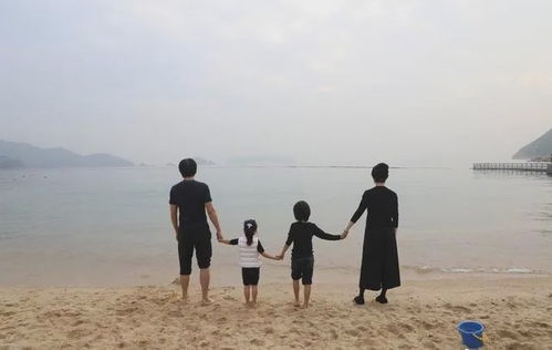 孙俪一家四口合照网络流传图