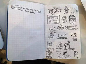 一本摊开的笔记本上写着感性的诗句