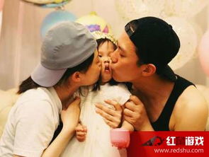 孙俪邓超亲吻照庆祝女儿生日