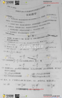 高考数学试卷内容展示