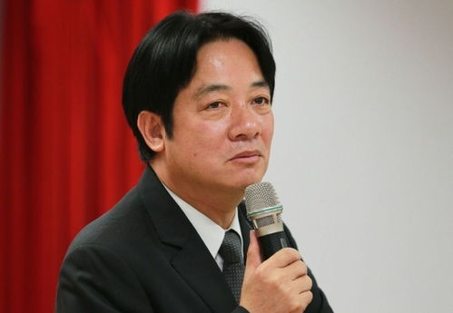 赖清德在会议中发言