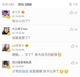 谢娜微博评论截图