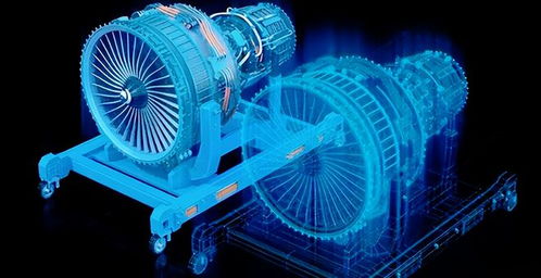 发动机在数字孪生系统中实时监测状态