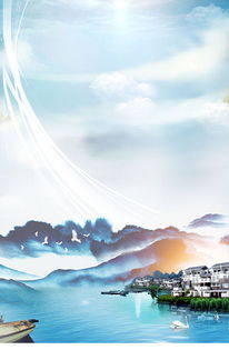 一幅融合东西方元素的抽象水墨画