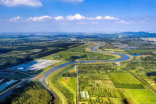 滁州与南京交界处的滁河风光