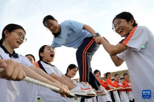高考学生放松心情减压活动