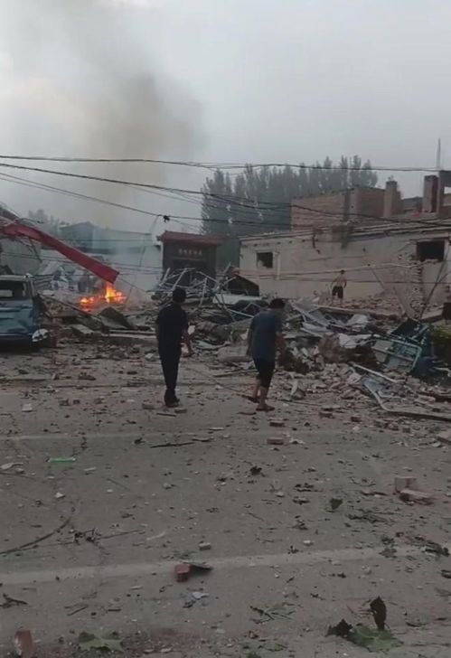 网传爆炸视频截图示意图