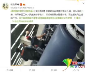 社交媒体上关于泾县游客被打事件的评论截图