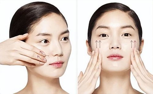 阳光下的脸部肌肤损伤示意图