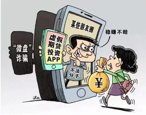 虚假投资平台诈骗界面示意图