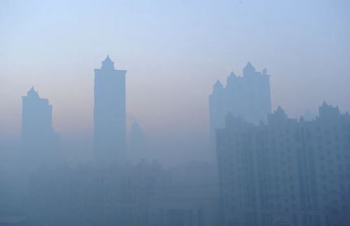 光化学烟雾实景照片