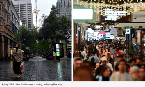 洛杉矶市民正常购物消费场景