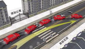 事故现场模拟图