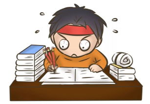 女生在书桌前读书做笔记