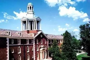 哈佛大学校园全景照片