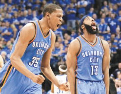 雷霆强势反弹！总决赛G2大胜步行者，系列赛扳成1-1平