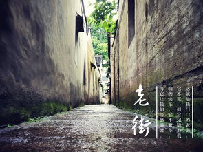 绍兴老街雨天景象