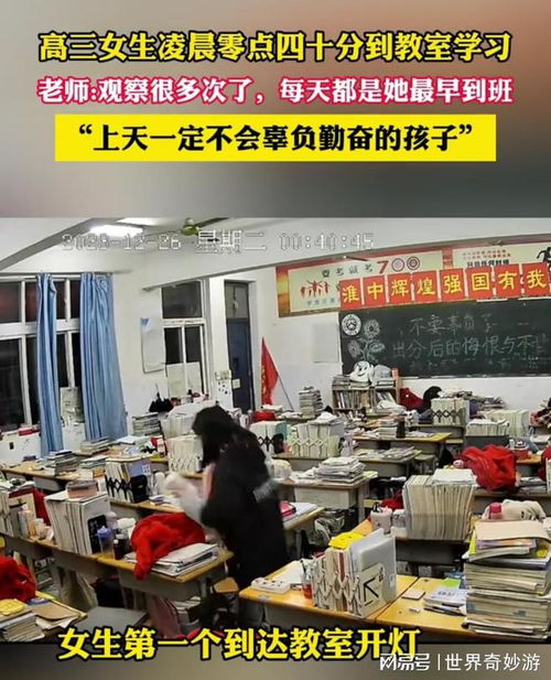 书桌上堆满了复习资料和笔记本