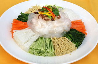 吉林特色美食大拉皮特写