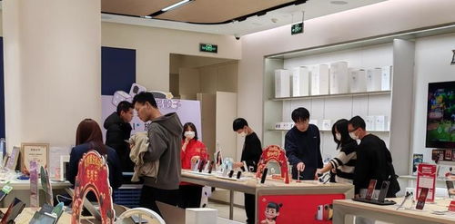 消费者在手机上抢购国补电子券