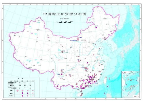 全球稀土储量分布图