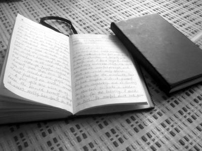 写满心情的日记本