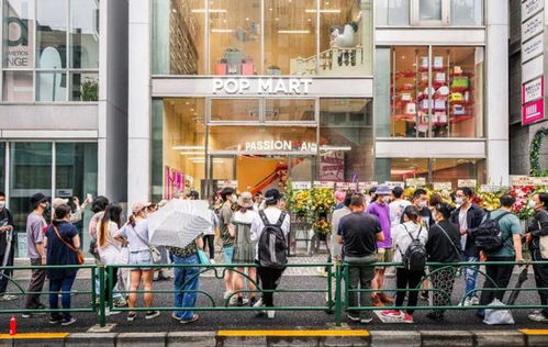 泡泡玛特海外门店销售火爆场景