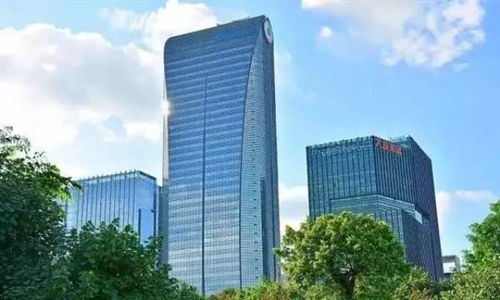 腾讯总部大楼全景图