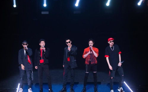 张极在披荆斩棘节目中的舞台照