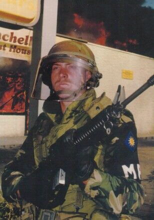 1992年洛杉矶暴乱历史照片