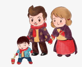 老人与家人温馨团聚的照片