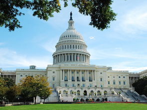 美国白宫与州政府建筑对比图