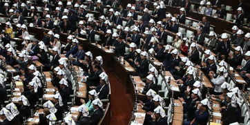 日本国会议员发言现场