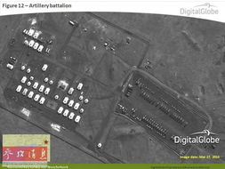 俄乌边境地区卫星图对比分析