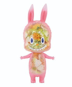 限量版薄荷色LABUBU潮玩特写展示细节工艺