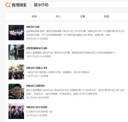 微博热搜话题截图